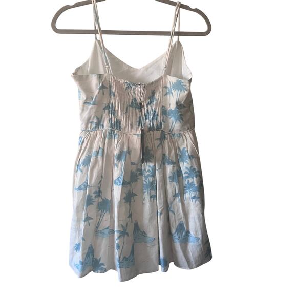 NWT Gianni Bini × DANNIJO Palm Print Linen Dress – Size 8 - Picture 2 of 7